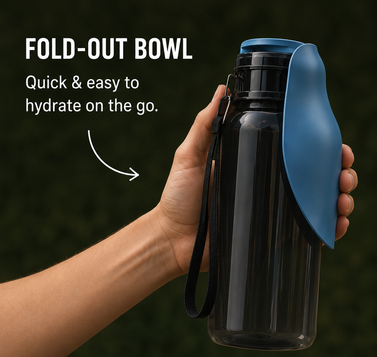 Pawtrek™ - Portable Dog Water Bottle 2.0